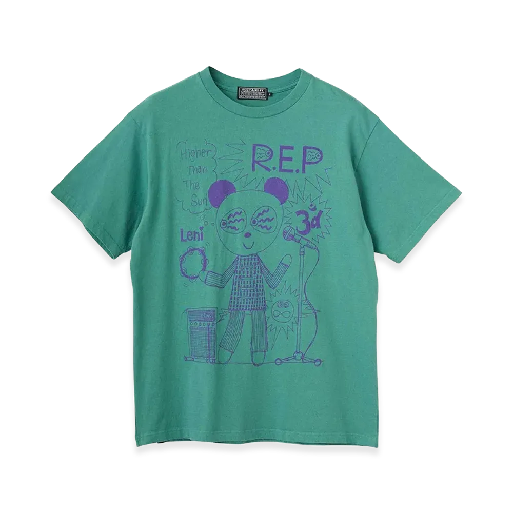 HYSTERIC GLAMOUR R.E.P. Higher Than The Sun T-Shirt "Green"