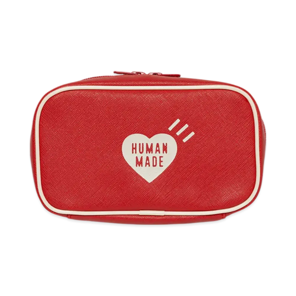 HUMAN MADE Accessory Pouch "Red"