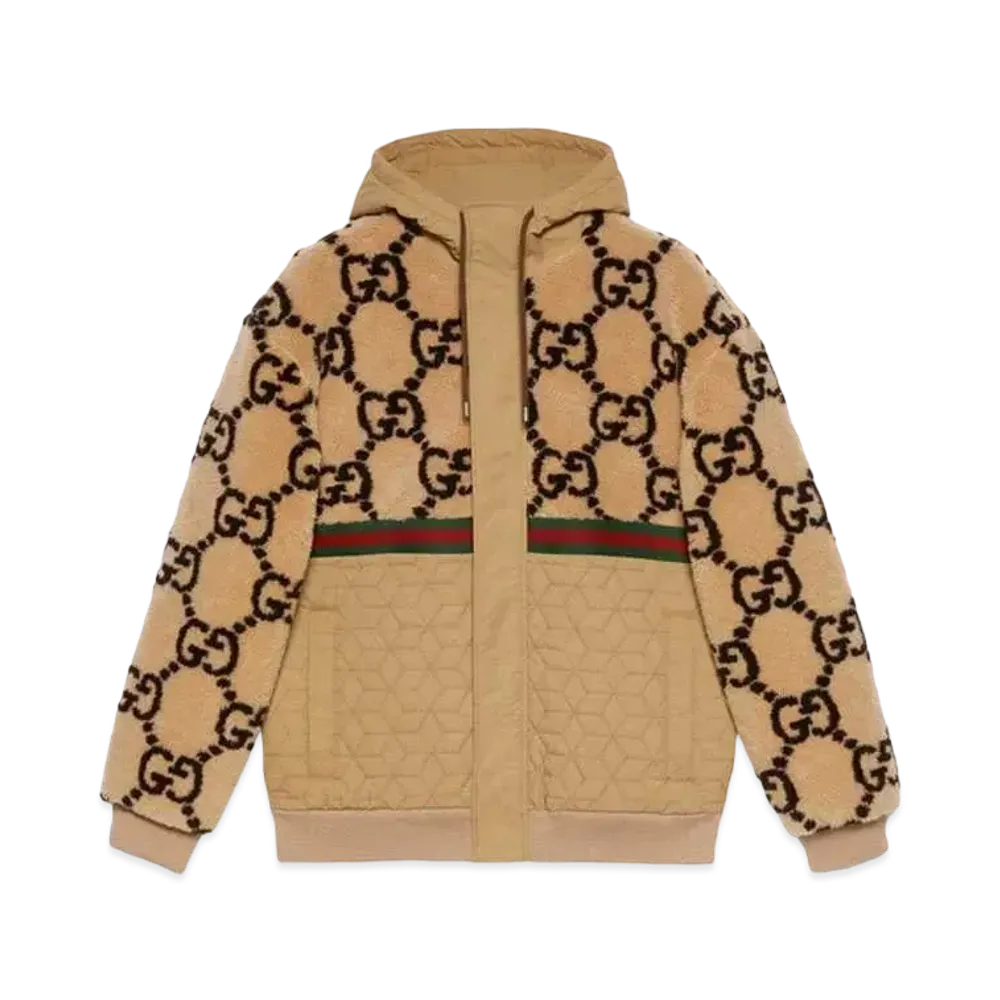 GUCCI GG Jacquard Jacket "Beige/Ebony"