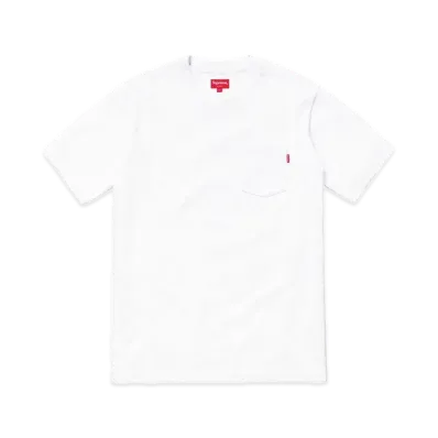 Supreme S/S Pocket Tee "White" (18FW)