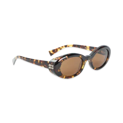 MIU MIU Women's Eyewear Acetate Sunglasses "Honey"