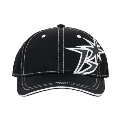 BoTT B Logo Contrast Stitch 6-Panel Cap "Black"