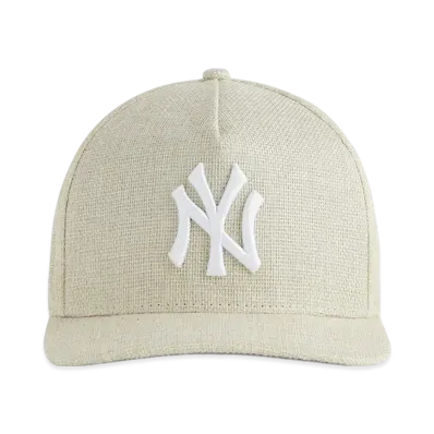 Kith x New Era x the New York Yankees Raffia 9FIFTY Snapback "Zephyr"