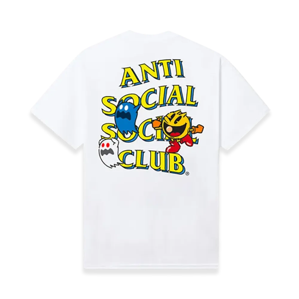 ANTI SOCIAL SOCIAL CLUB x PAC-MAN Run Run Tee "White"