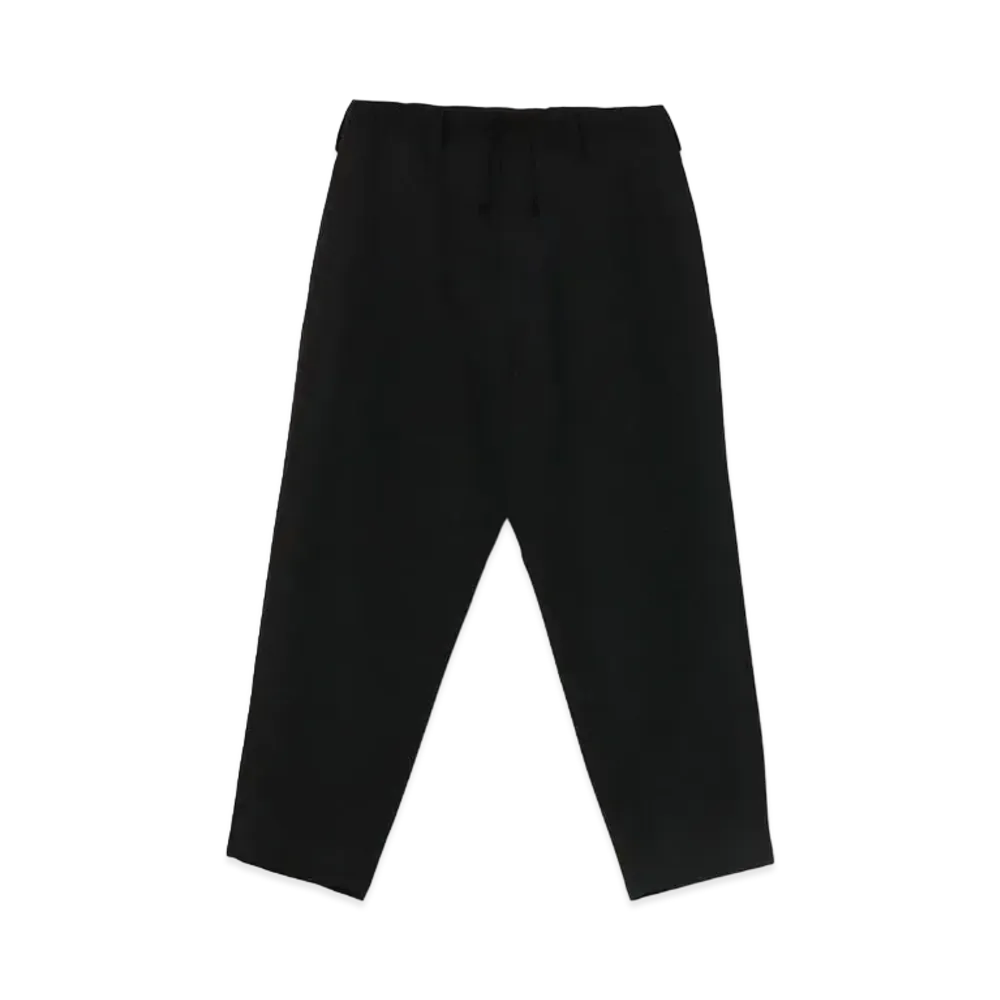 Yohji Yamamoto Pour Homme REGULATION ARMY GABARDINE SLIM STRING PANTS "Black"