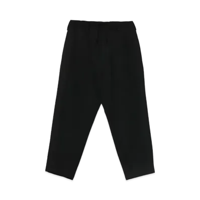 Yohji Yamamoto Pour Homme REGULATION ARMY GABARDINE SLIM STRING PANTS "Black"