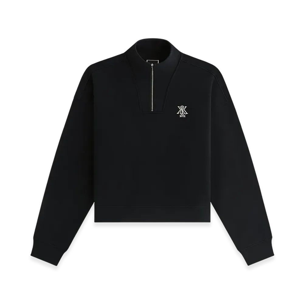 Kith Women Ryder II Quarter Zip "Black"
