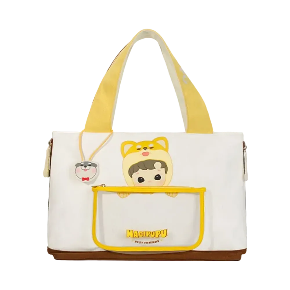 POP MART HACIPUPU Growth Diary Tote Bag