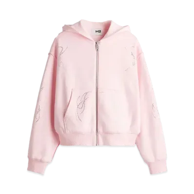 HERONPRESTON x H&M H2 Reversible Full Zip Hooded Jacket "Light Pink"
