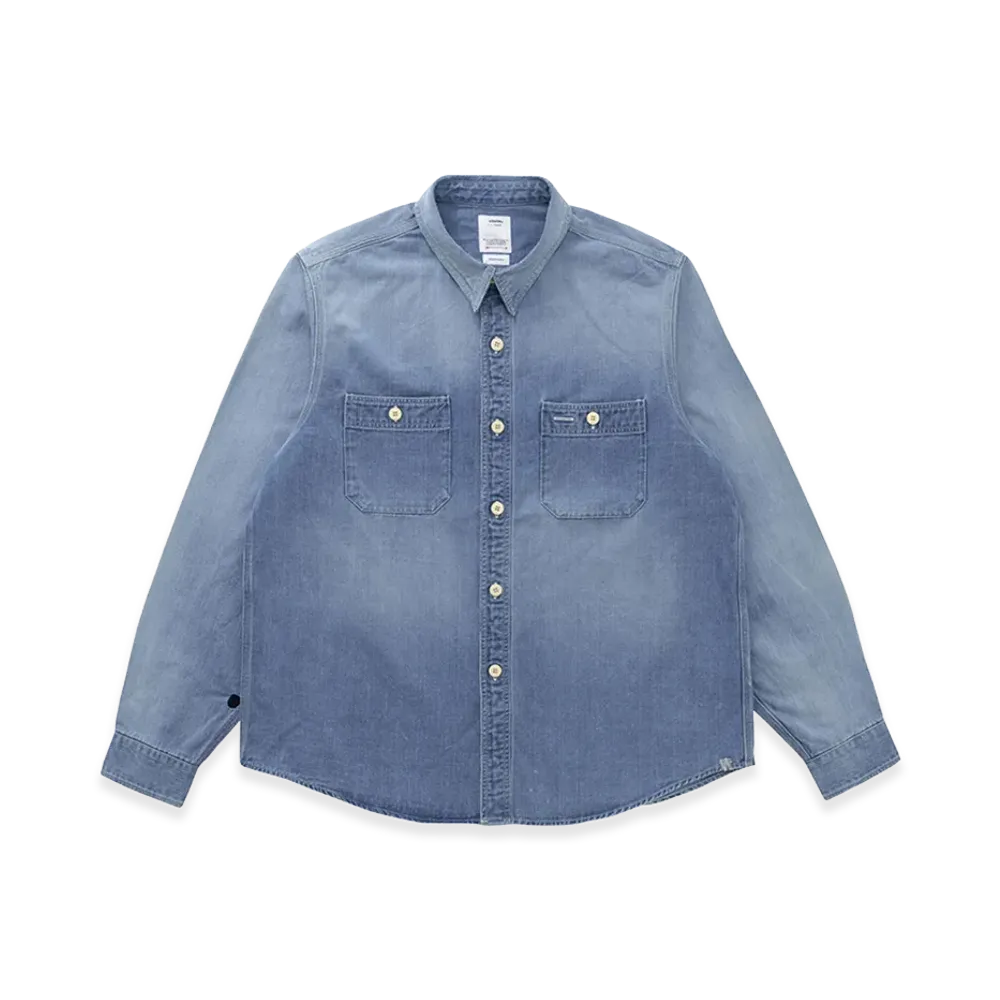 visvim Larrikan L/S Crash "Indigo"