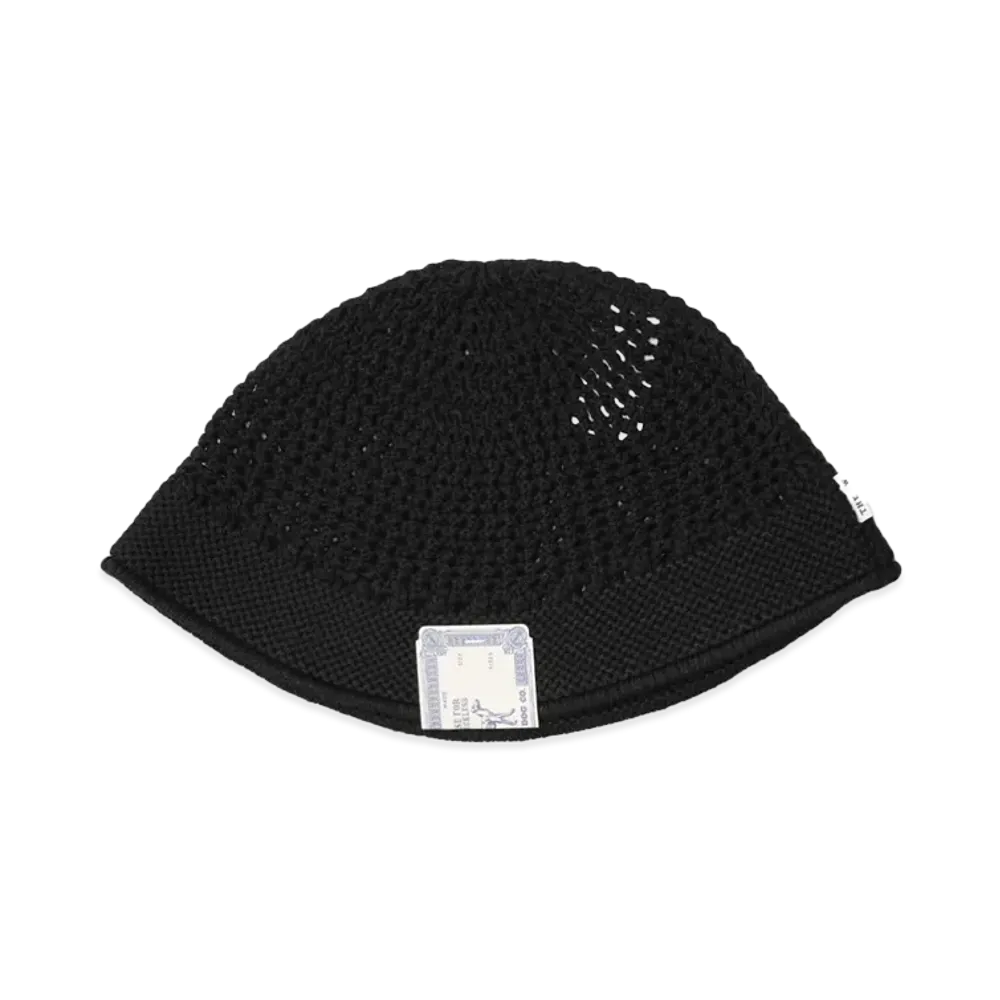 THE H.W.DOG &CO. KNIT HAT "BULEBLACK"