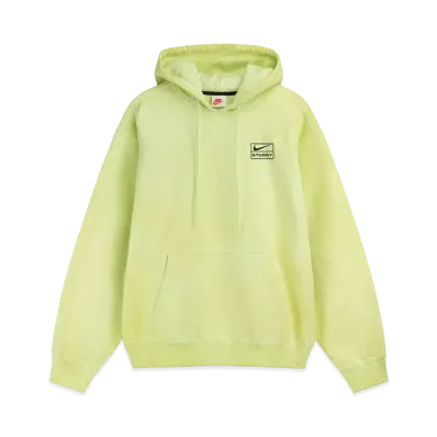 Stussy × Nike NRG Washed Hoddie (US Size) "Volt" DM1021-702