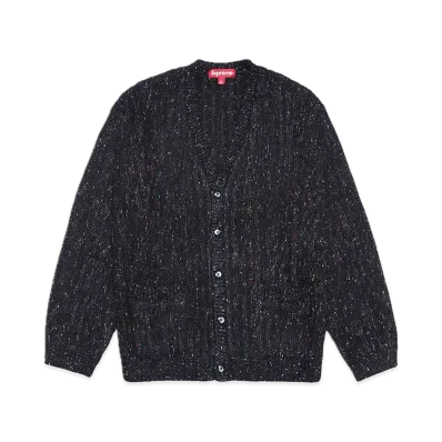 Supreme Confetti Cardigan "Black"