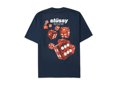 Stussy Rollers Tee "Navy"