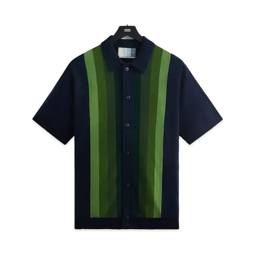 Kith Tilden Button Up Polo "Nocturnal"