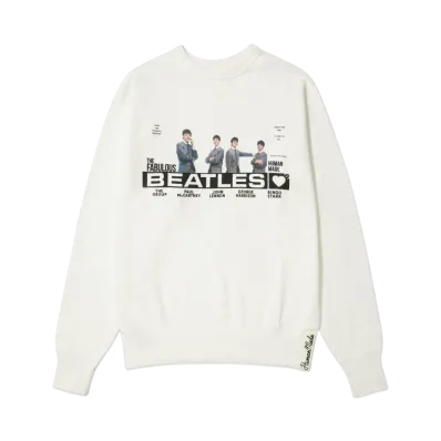 HUMAN MADE Beatles Tsuriami Sweatshirt "White"