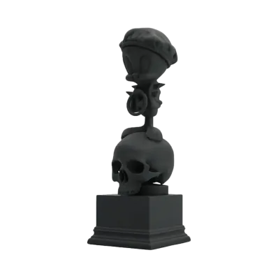 SIVELIA SKULL ON "BIRDY"