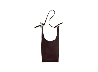 NICENESS N.Lowe Steerhide Shoulder Bag "Dark Brown"