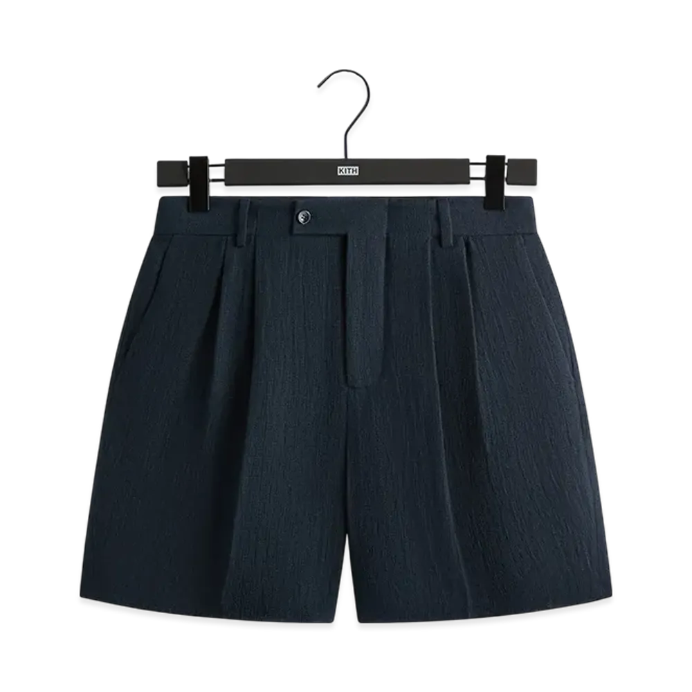 Kith x Giorgio Armani Open Weave Kylan Bermuda Short "Nocturnal"