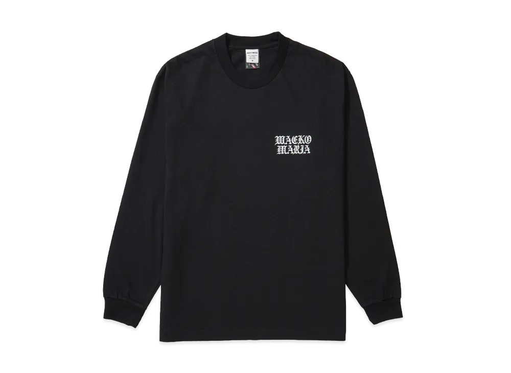 WACKO MARIA x Terrifier Washed Heavy Weight Long Sleeve T-Shirt
