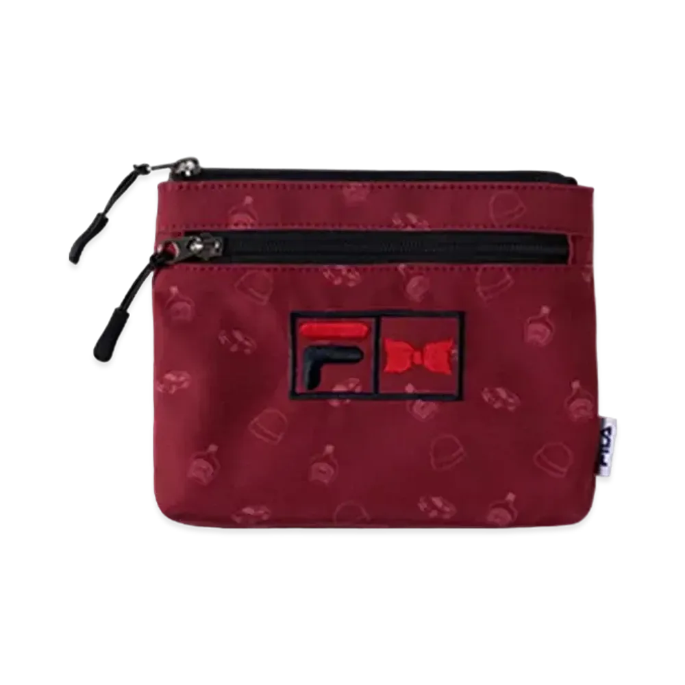 FILA x Detective Conan Pouch "Burgundy"