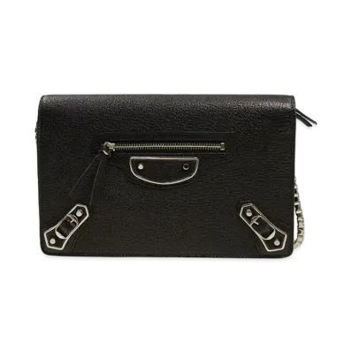 BALENCIAGA Handbag Calfskin"Black"