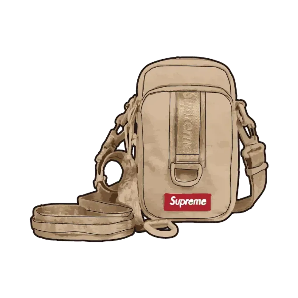 Supreme Shoulder Bag (26SS) "Tan"