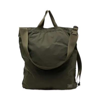 PORTER Flex 2 Way Shoulder Bag "Green"