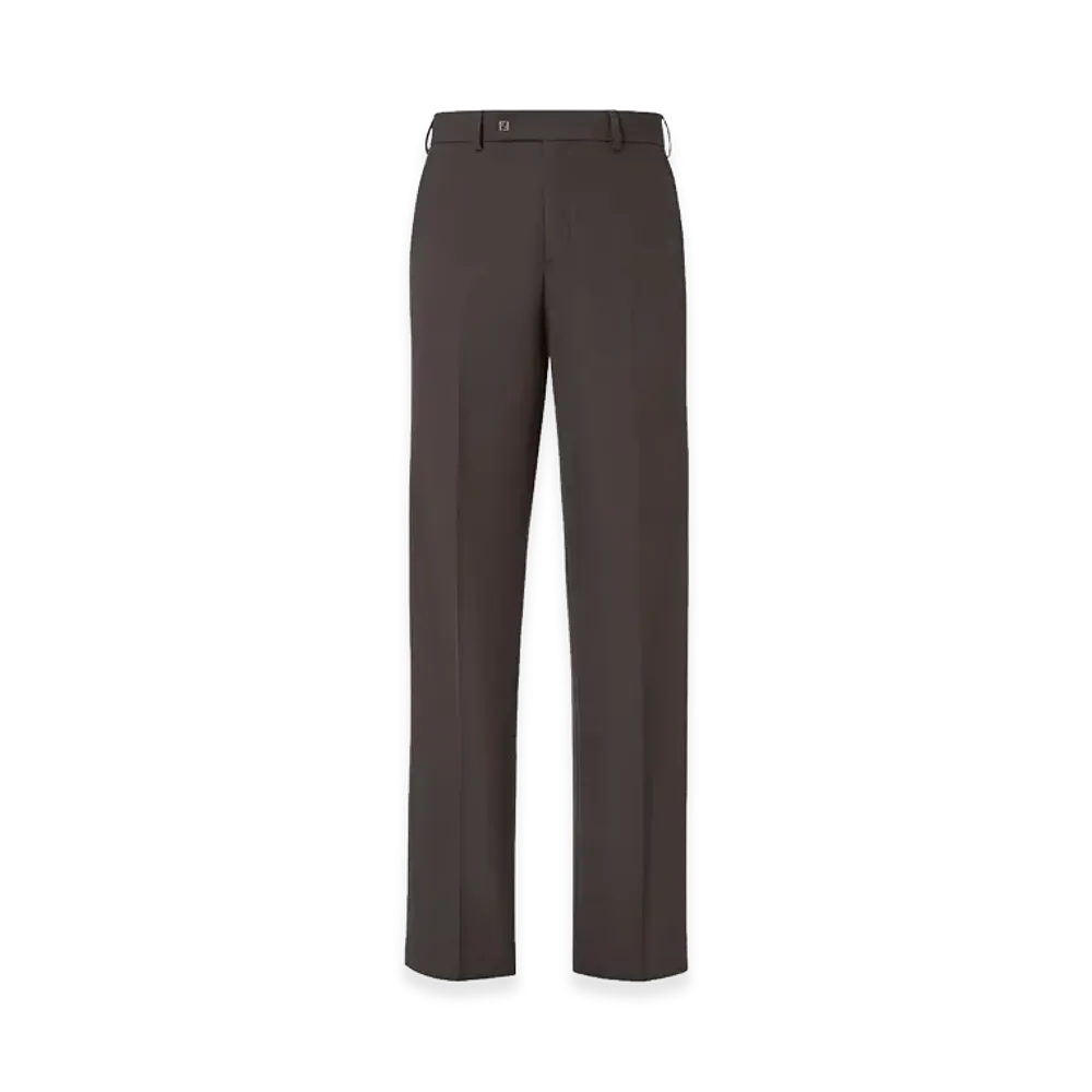 FENDI Wool Trousers "Brown"