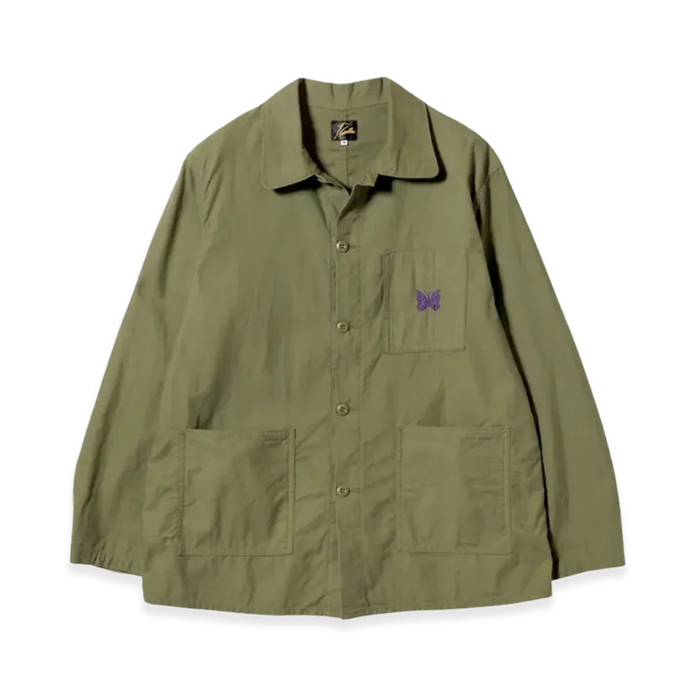 NEEDLES D.N. Coverall Back Sateen "Olive"