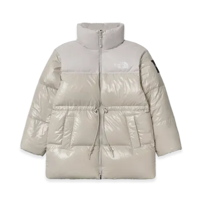 The North Face Novelty Nuptse RDS Down Parka (W) "White Sand"
