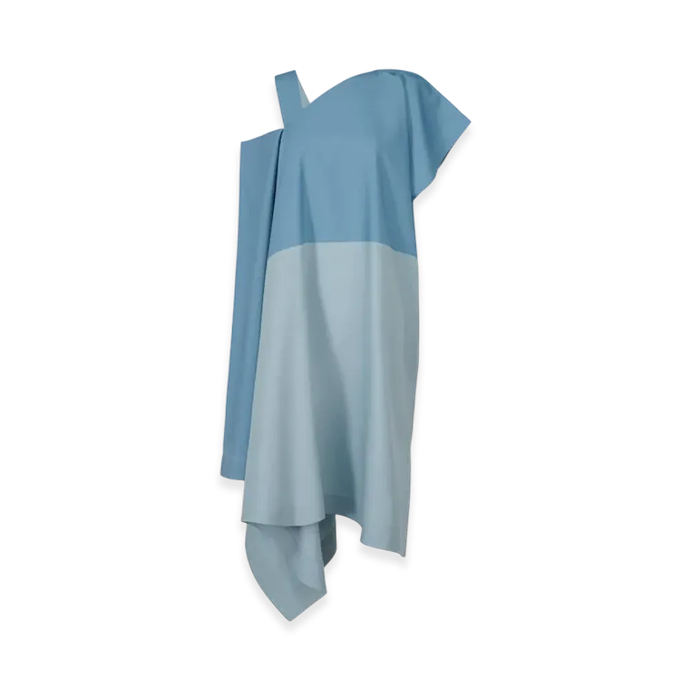 132 5. ISSEY MIYAKE Slit Print "Light Blue"