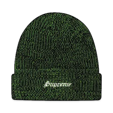 Supreme Twisted Loose Gauge Beanie "Green"