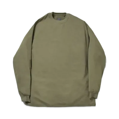 DAIWA PIER39 Tech Crew Neck Tee L/S "Dark Olive"