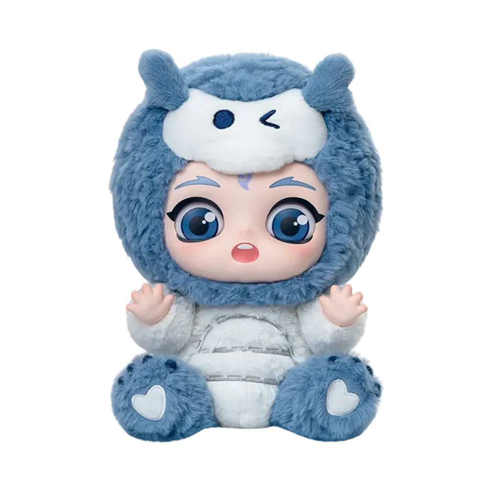 POP MART NeZha 2 Hug Series Vinyl Plush Doll-Ao Bing's Loong Edition