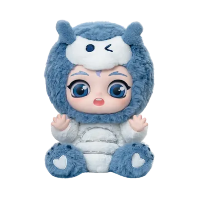 POP MART NeZha 2 Hug Series Vinyl Plush Doll-Ao Bing's Loong Edition