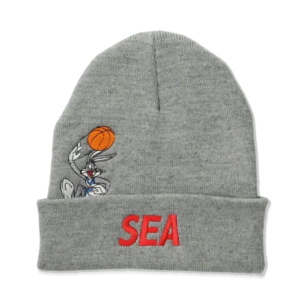 WIND AND SEA SPACE JAM (BUGS-BUNNY) BEANIE "Gray"
