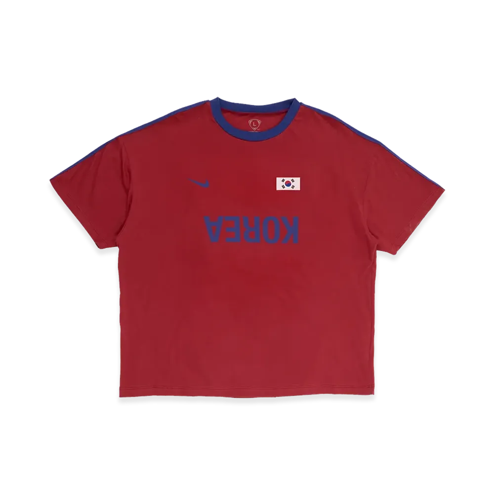 Travis Scott Cactus Jack x Nike Korea Total 90 Tee "Red"