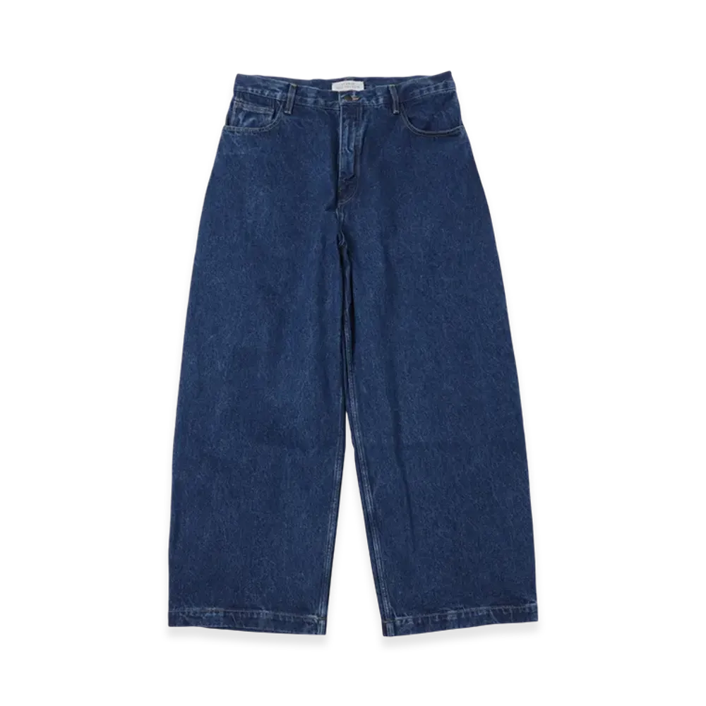 STUDIO NICHOLSON Zip Fly Jeans Paolo "Indigo"