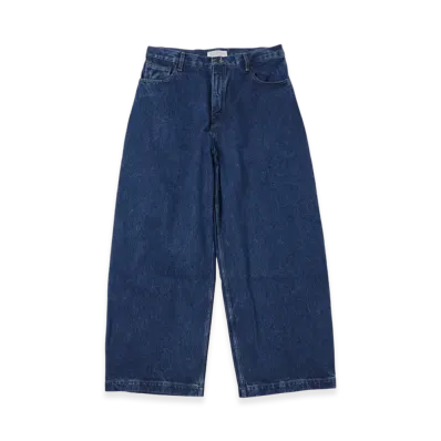 STUDIO NICHOLSON Zip Fly Jeans Paolo "Indigo"