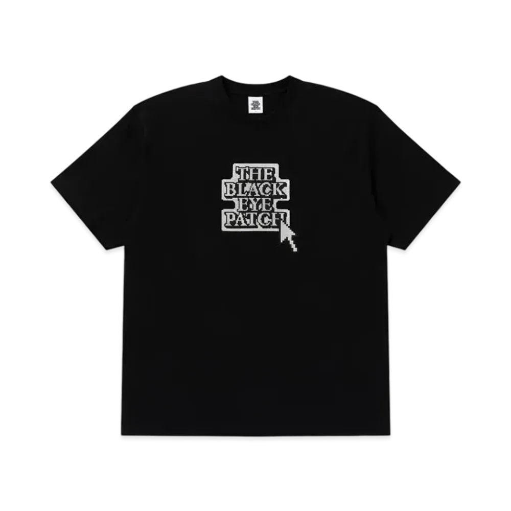 Black Eye Patch Click OG Label Tee "Black"