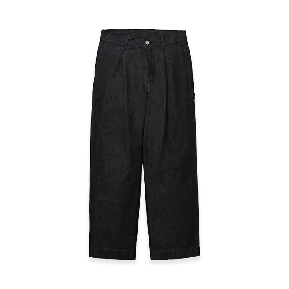 NEIGHBORHOOD Denim Tuck Pants "Black"