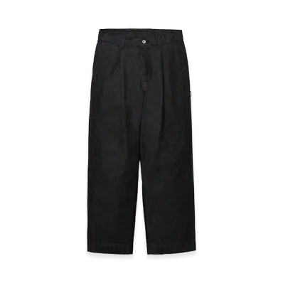 NEIGHBORHOOD Denim Tuck Pants "Black"