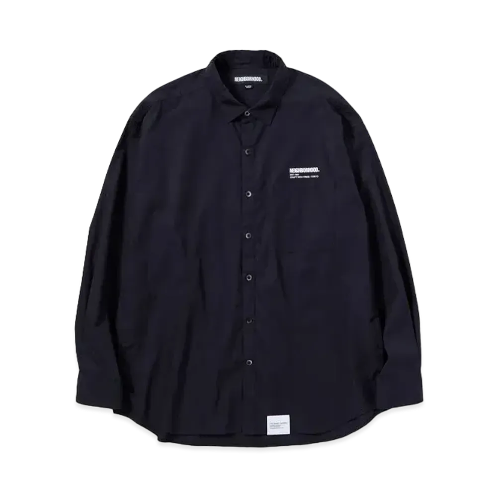 NEIGHBORHOOD Trad Shirt LS "Black"