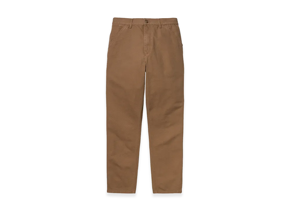 Carhartt WIP Single Knee Pant "Hamilton Brown(Rinsed)"