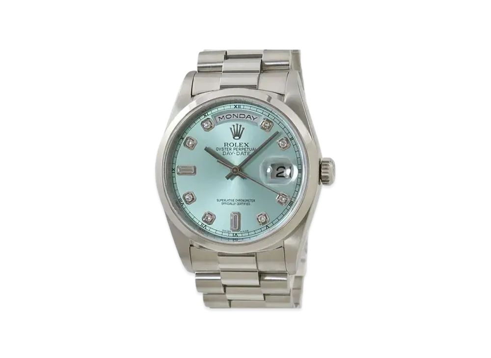 ロレックス デイデイト "アイスブルー/プラチナ" 18206A