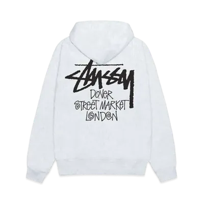 Stussy x DSM Dover Street Market Hoodie "Grey"