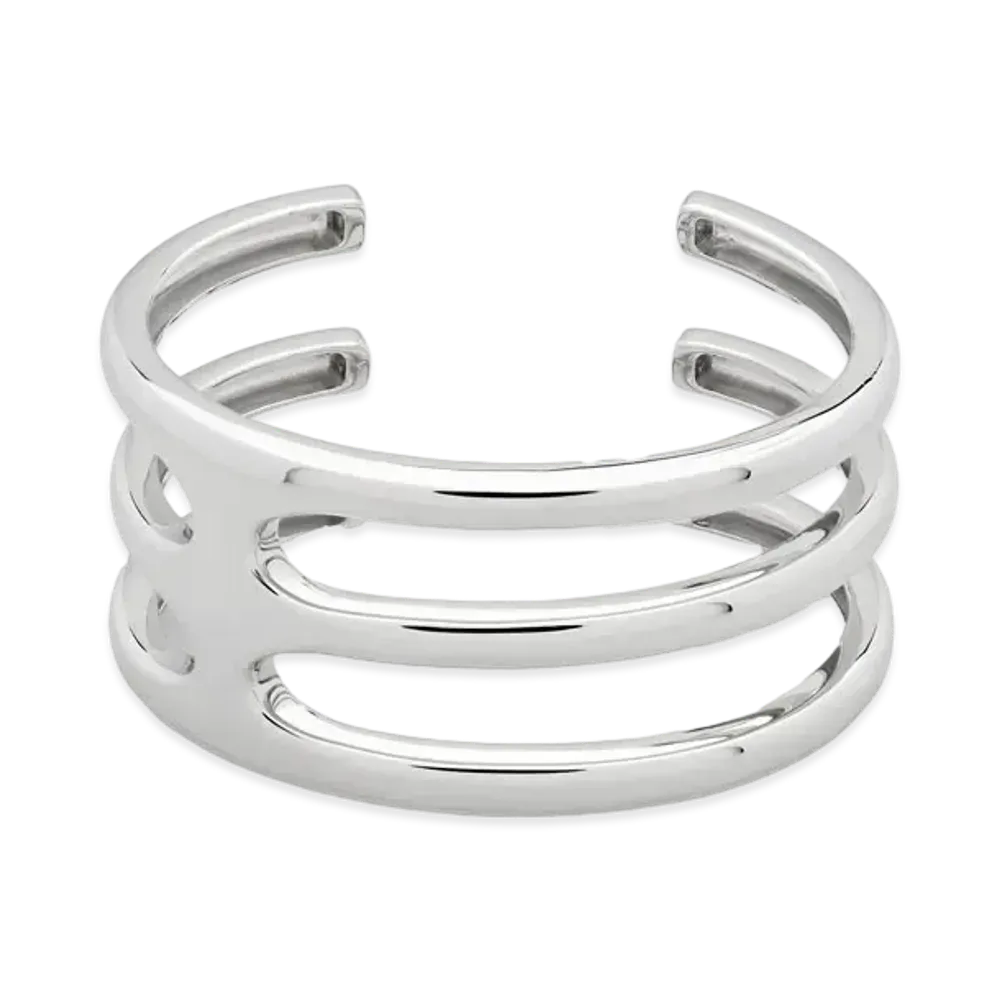 TOMWOOD Cage Cuff Double "Silver"