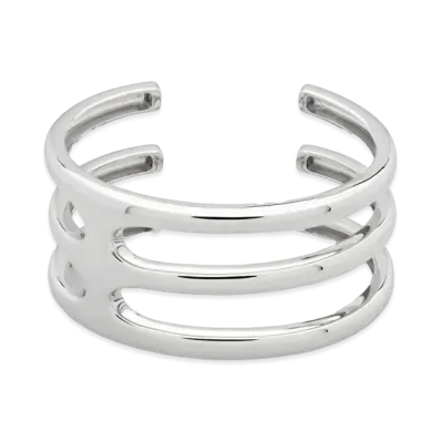 TOMWOOD Cage Cuff Double "Silver"