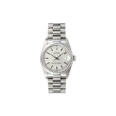 ROLEX Datejust "Silver/White Gold"